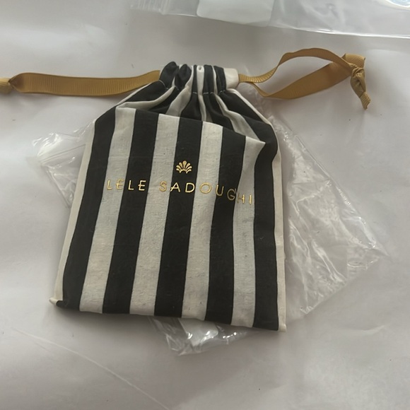 Lele Sadoughi, crystal circulo earrings - Picture 6 of 9